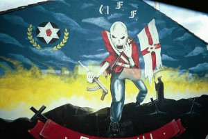 Ulster Freedom Fighters mural in Belfast, Northern Ireland